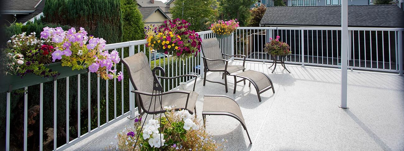 Durarail picket deck railings